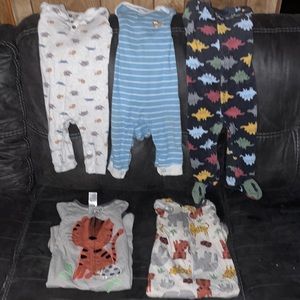 5 set baby pajamas